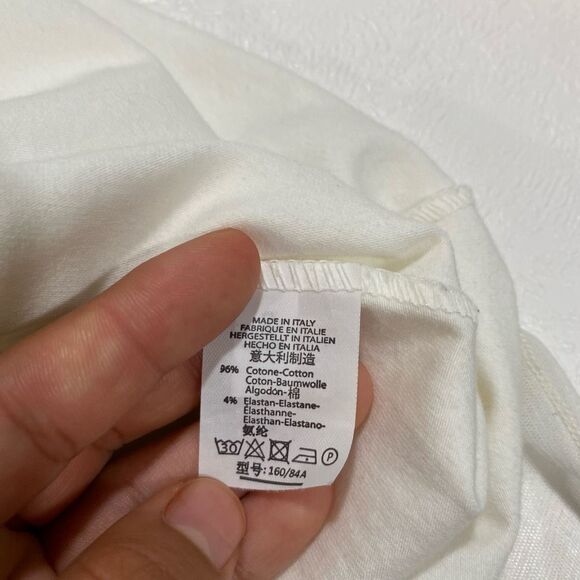 Victoria’s Secret Cream Ribbed Tank Top Women’s Large - Picture 6 of 7